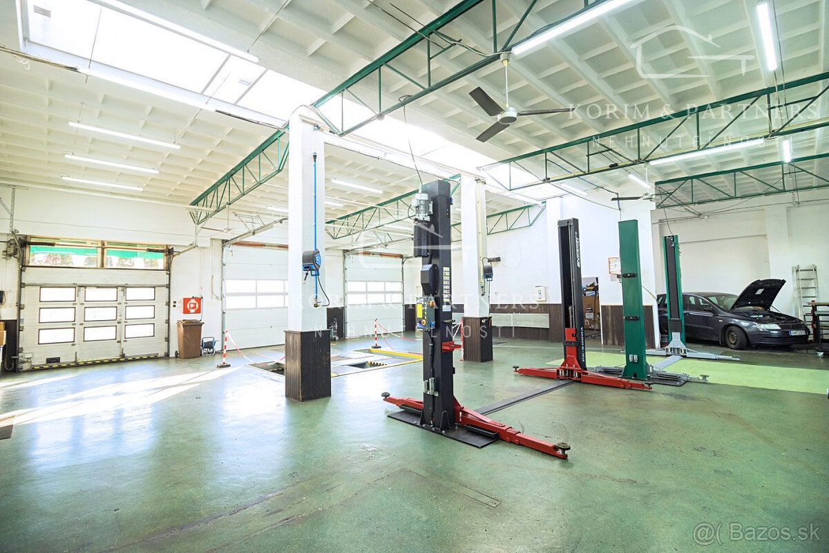 Bývalý autosalón s autoservisom pod jednou strechou na preda - 8