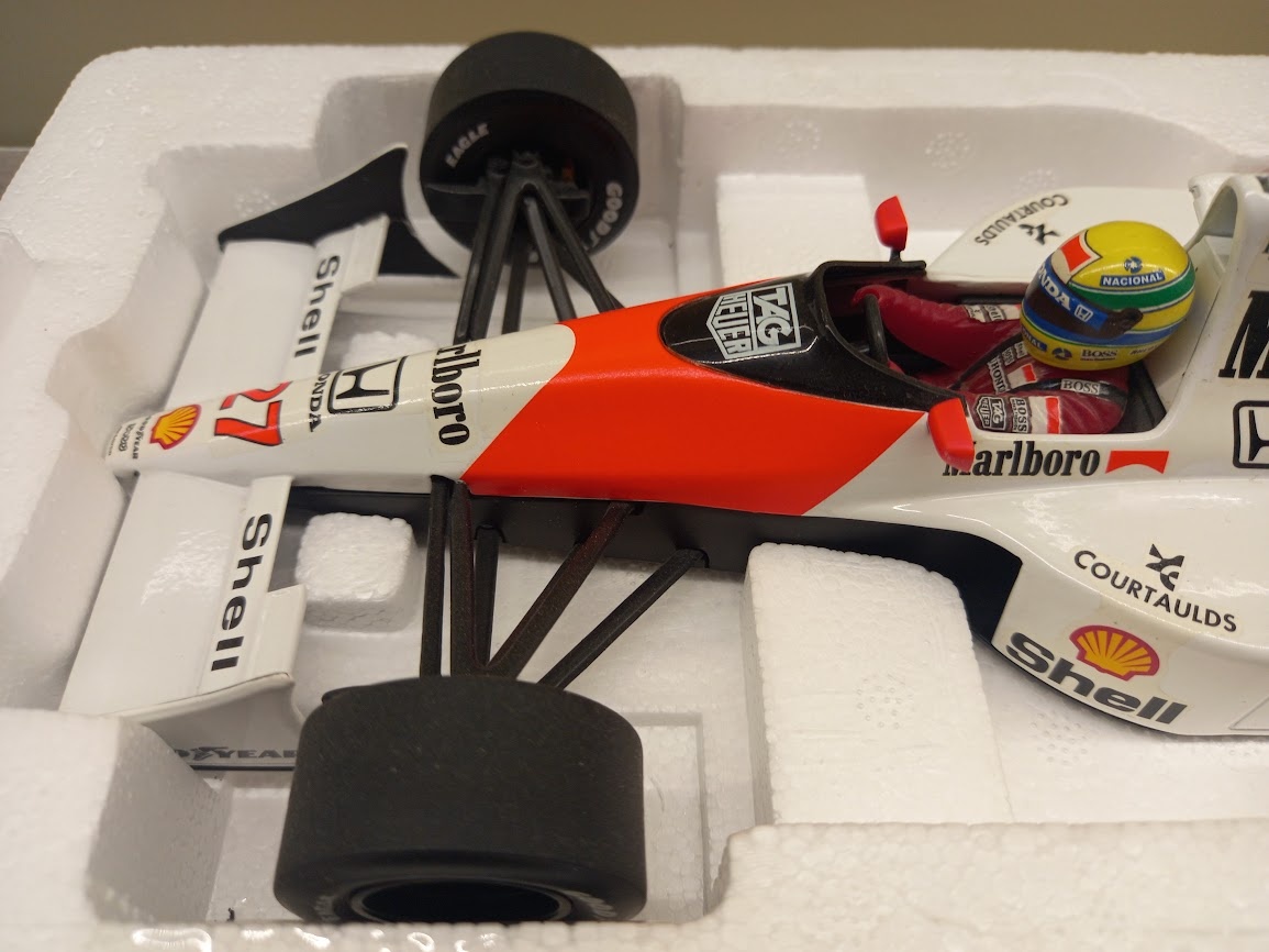F1 MCLAREN MP4/5B 1990 AYRTON SENNA MINICHAMPS 1:18 - 8