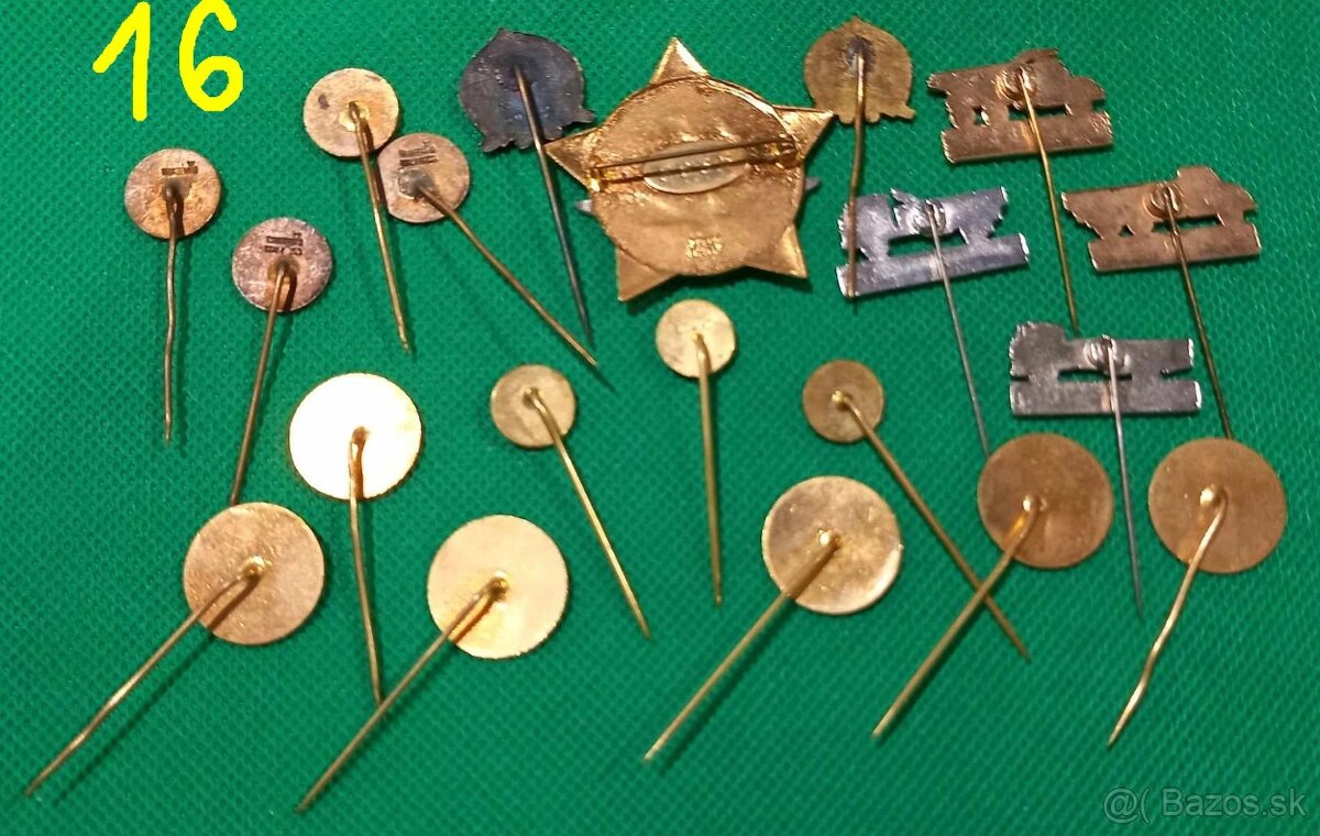 Odznaky - konvolut č. 3 - 8