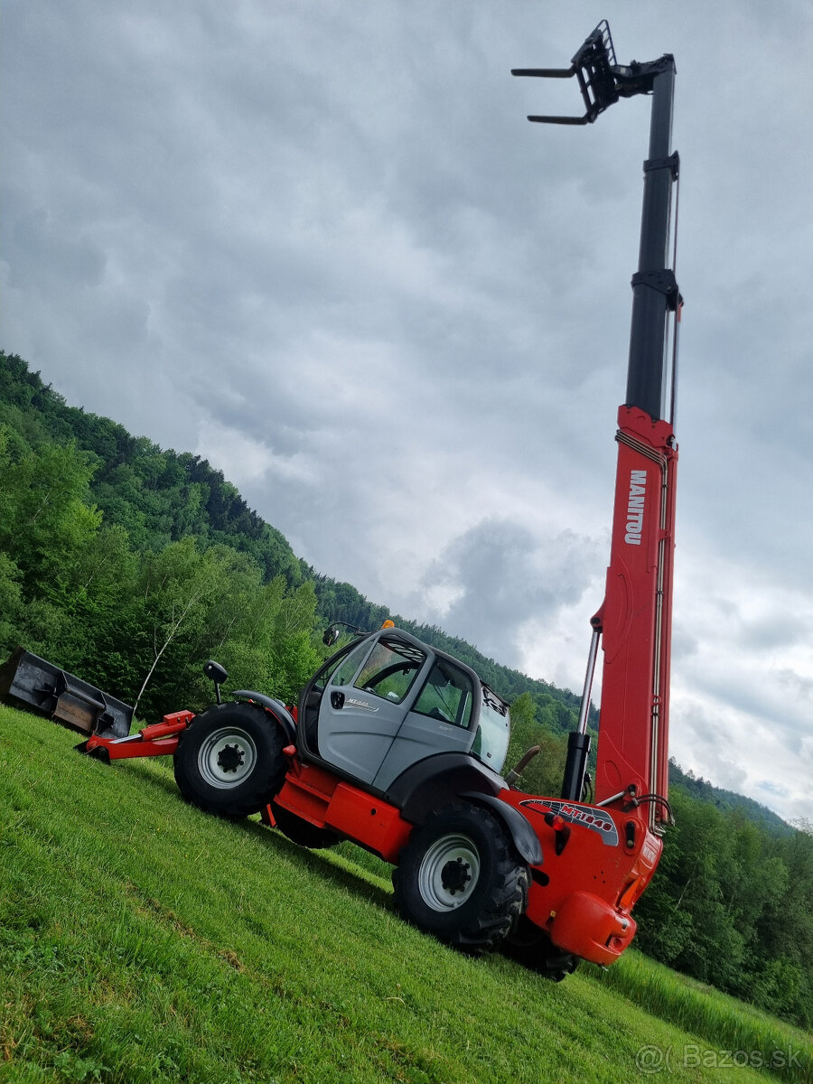 Teleskopický manipulátor Manitou MT1840 18 metrov - 8