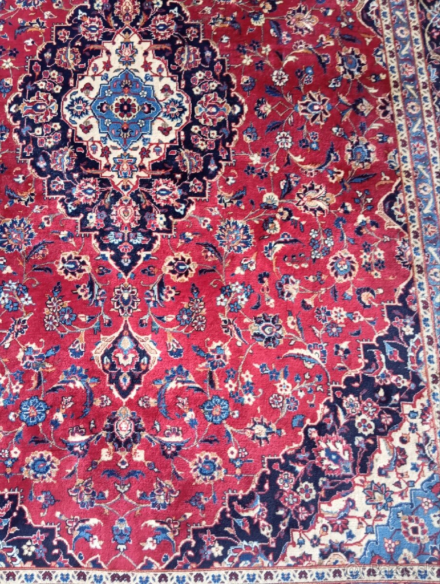 Nádherný ručne viazaný hodvábny KESHAN 350x250 - 8