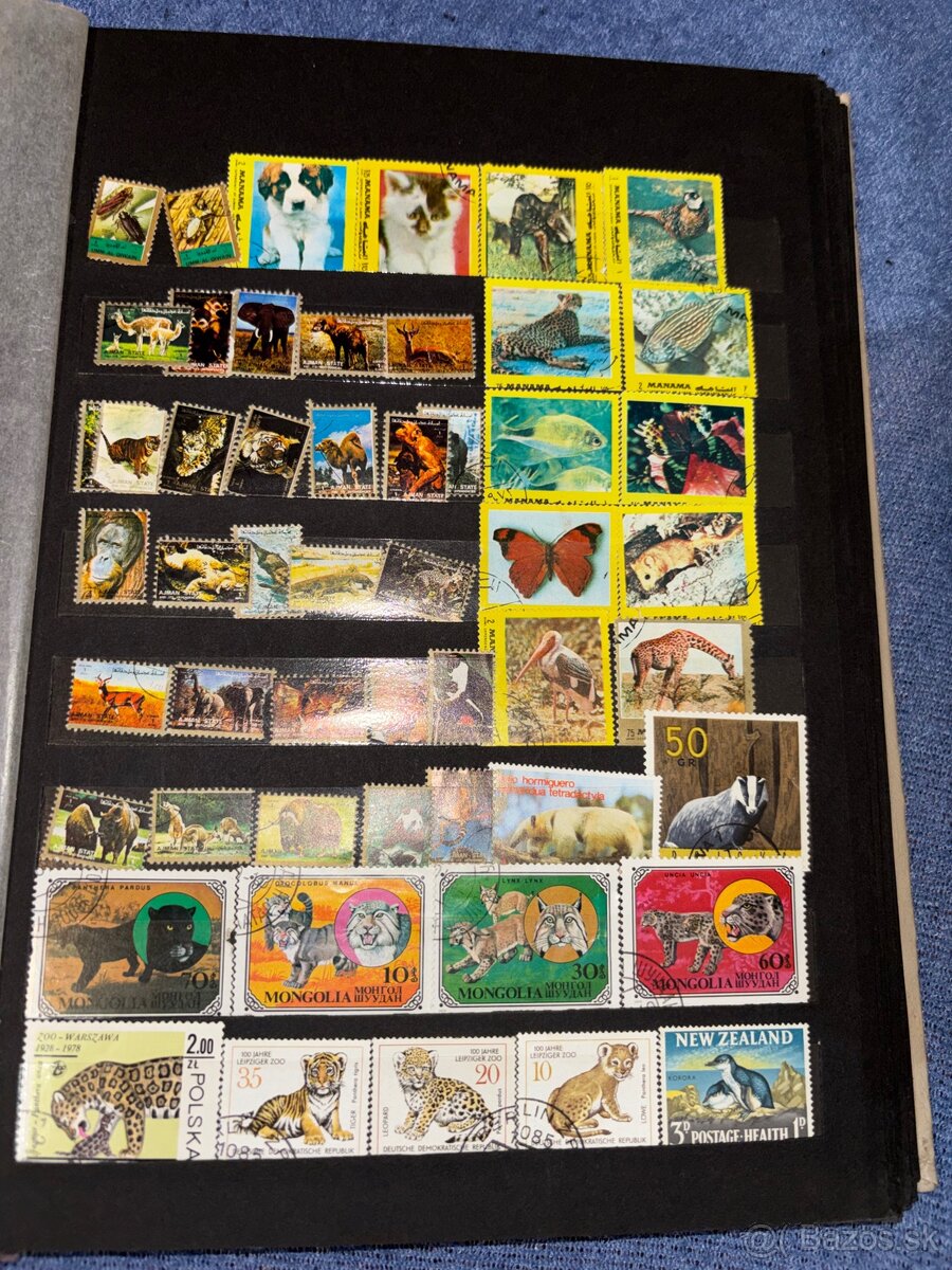 Celý album poštových známok - 8