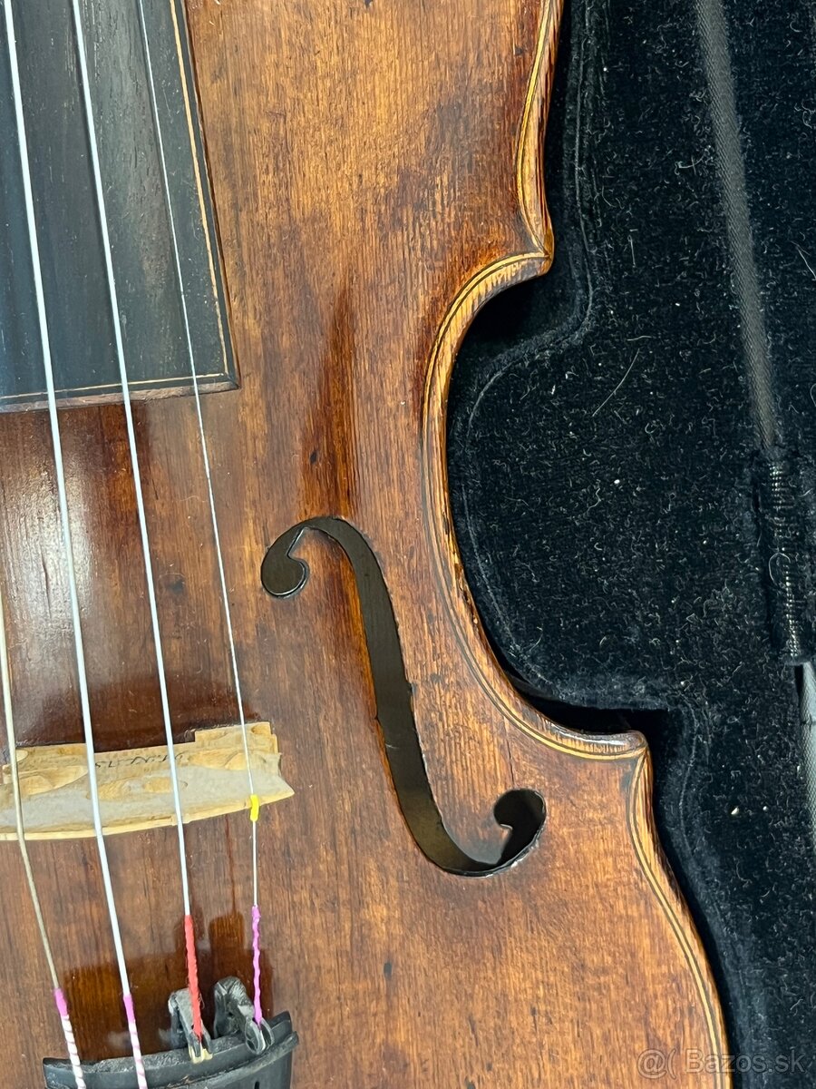 Staré majstrovské husle Mitterwald - 8