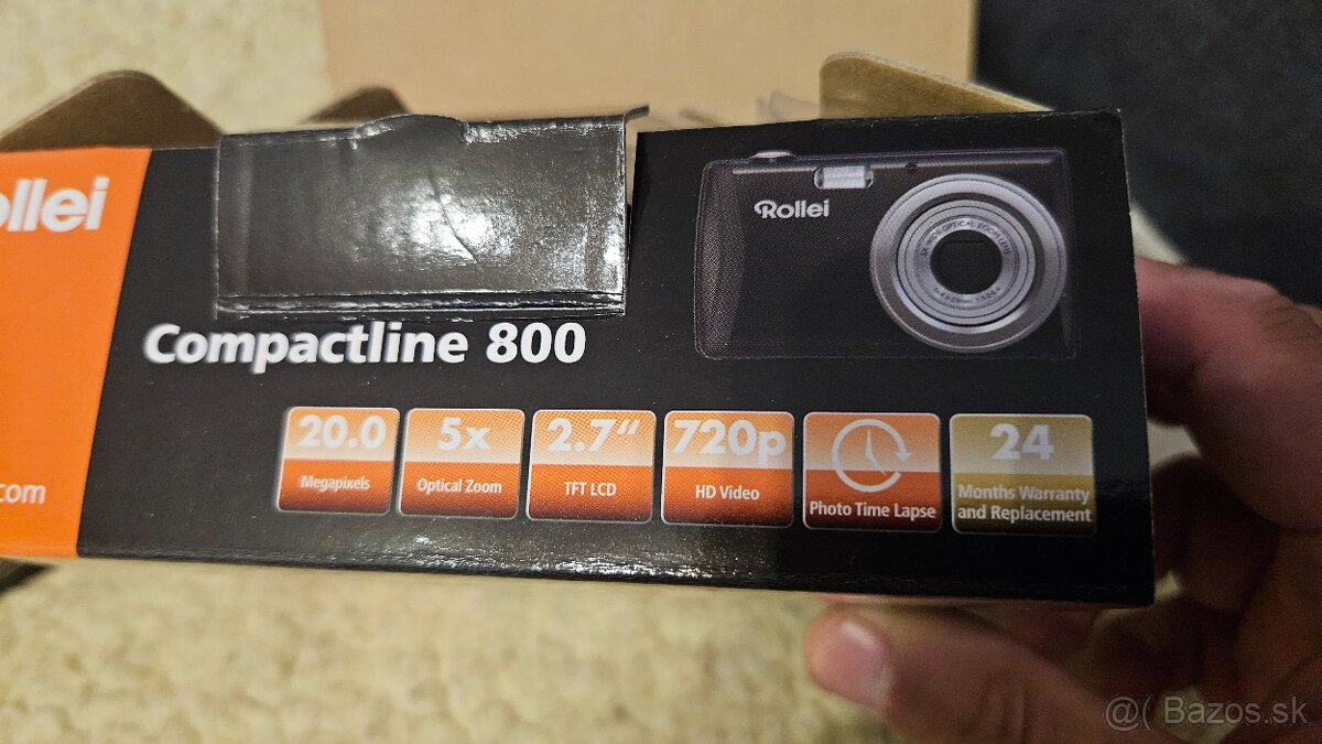 Digitálny fotoaparát ROLLEI Compactline 800 - 8