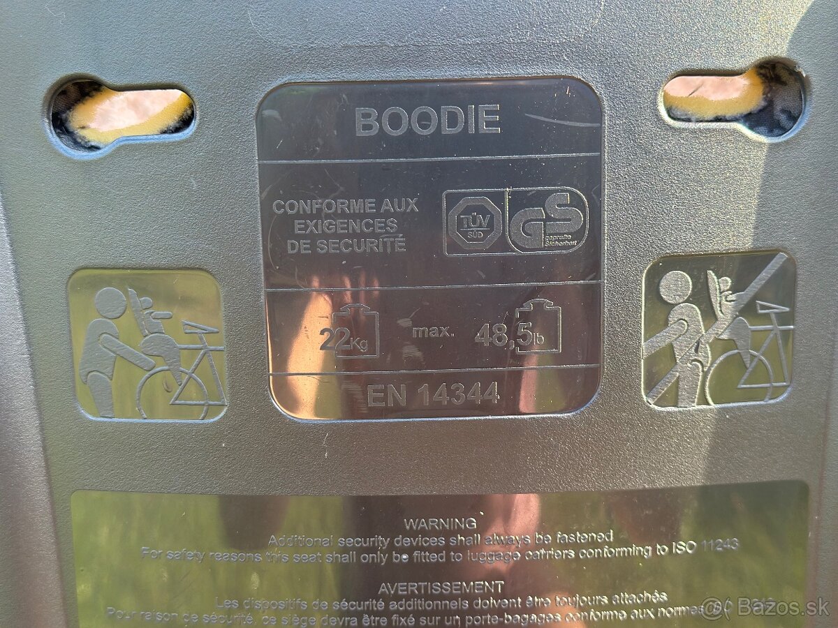 Detská cyklosedačka s nosičom Polisport - 8