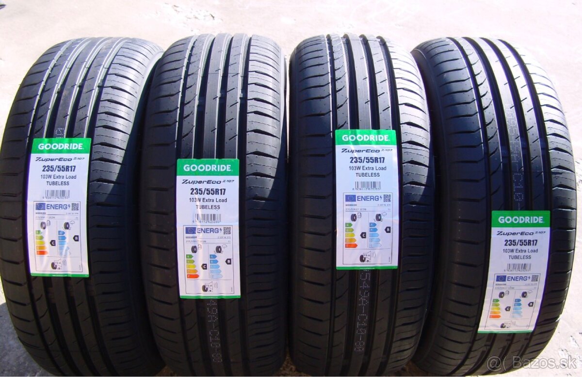 Letné pneumatiky R17 - 8