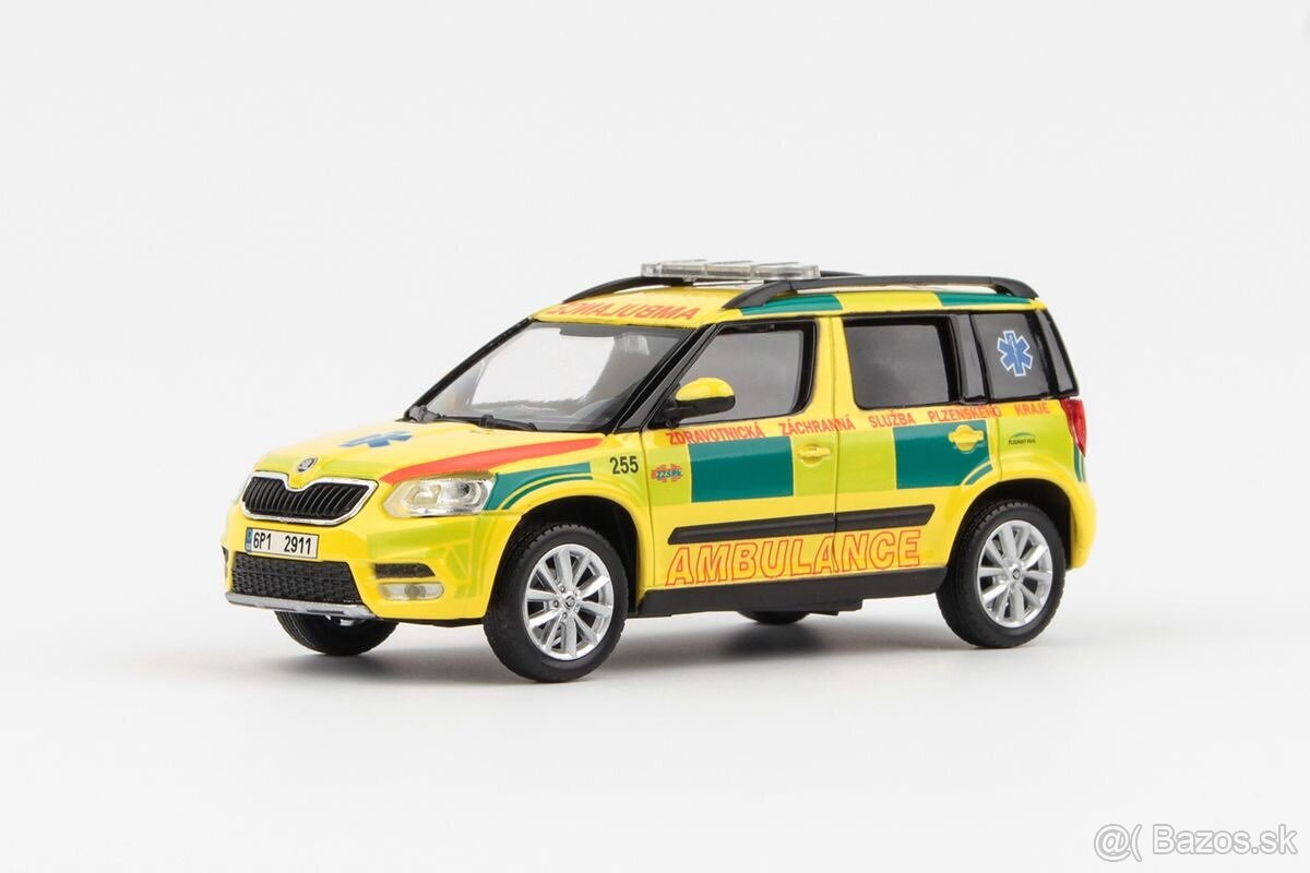 Modely Škoda Yeti FL (2013) ZZS 1:43 Abrex - 8