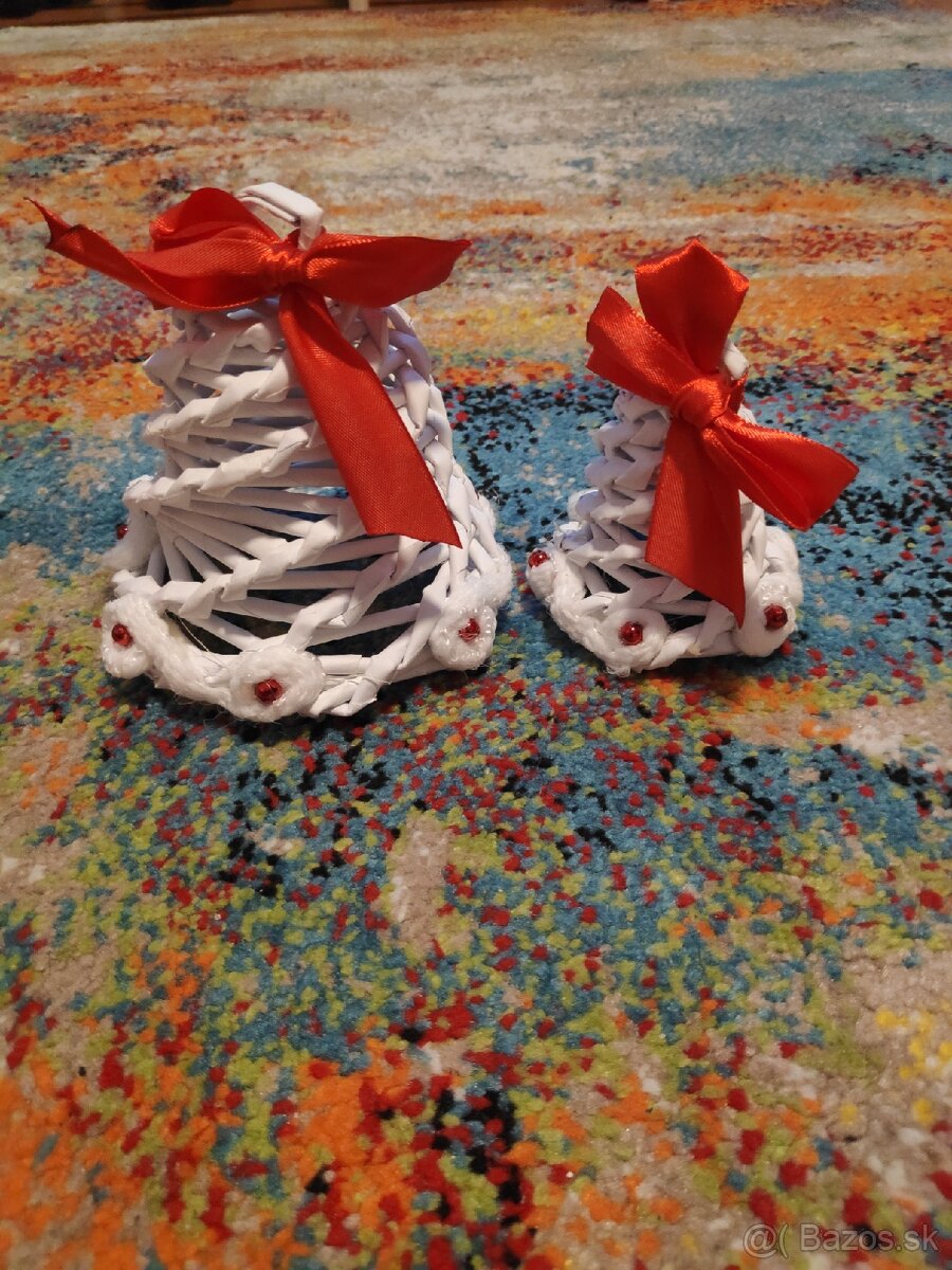 Papierové vianočné zvončeky 🎄 - 8