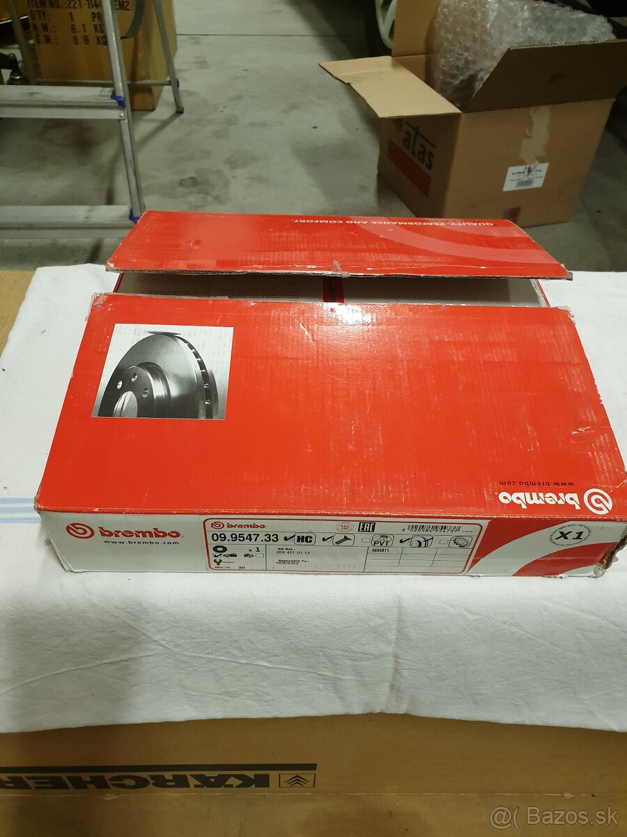 BREMBO Brzdové kotúče AMG 63-AMG 55 - 8