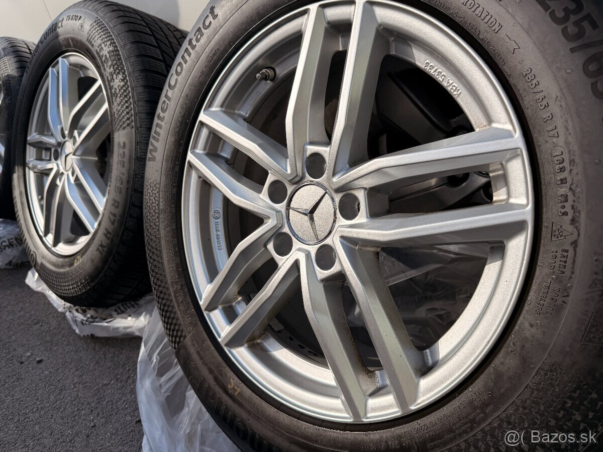 Zimná sada Mercedes GLC R17 Continental + TPMS - 8