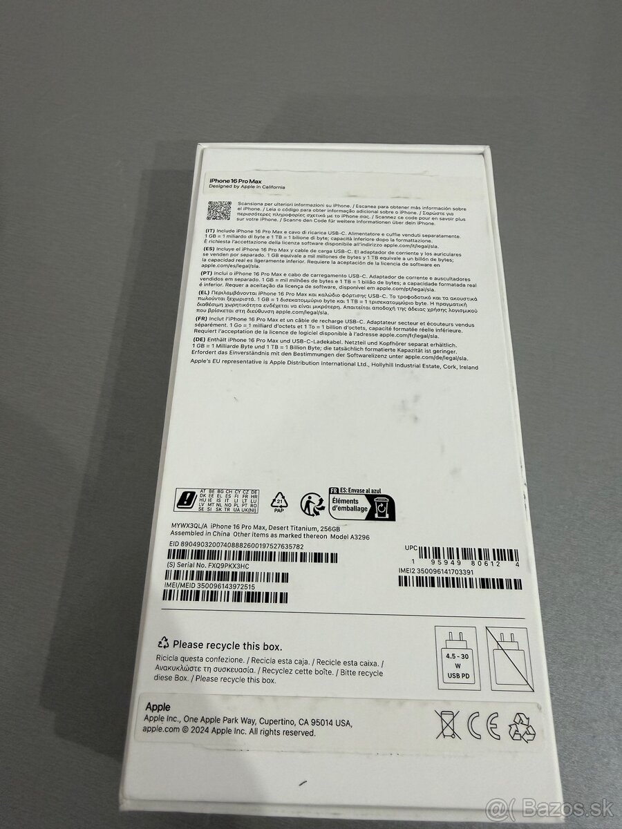 iPhone 16 Pro max 256gb Desert Titanium - 8