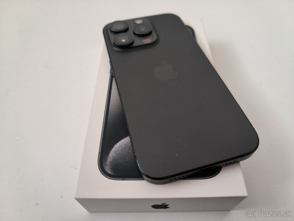 apple iphone 15 PRO 512gb Black Titanium 88% Batéria - 8
