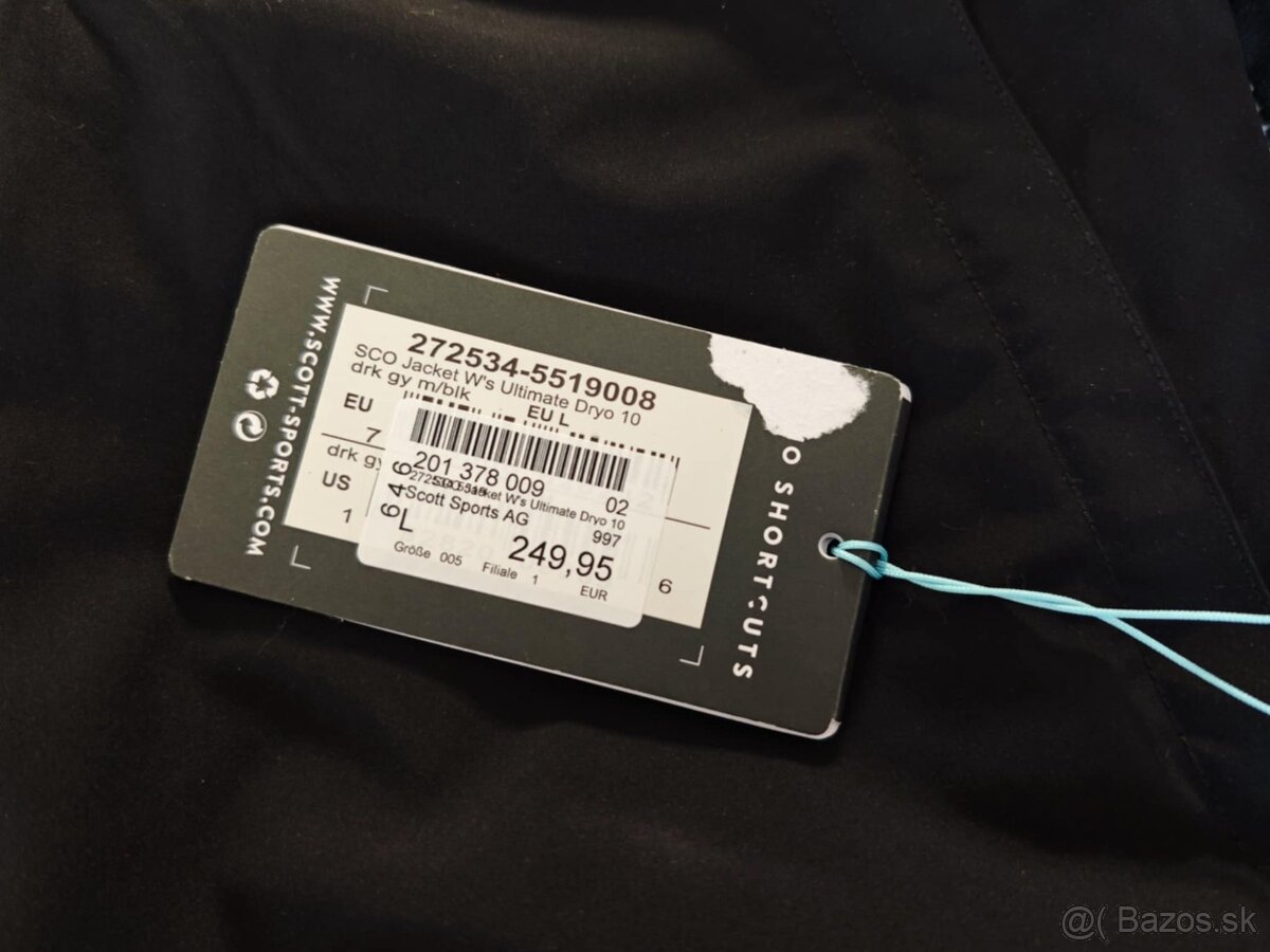 SCOTT ULTIMATE DRYO 10 kvalitná lyžiarska bunda, nová - 8