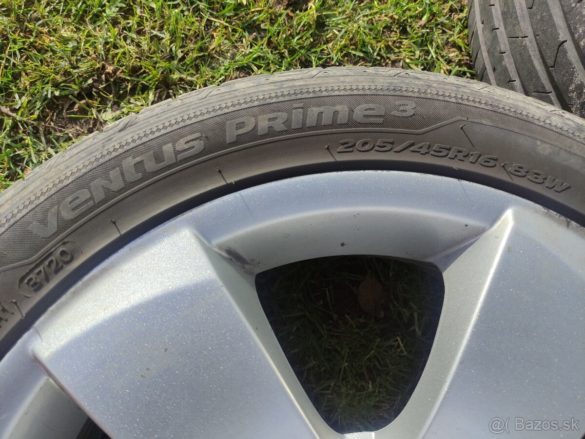 Predám hliníkové disky ŠKODA R16 - 8