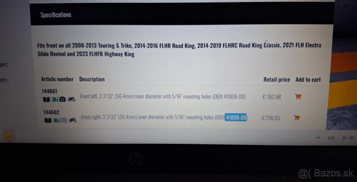 Predny kotuc na Harley Davidson - 8