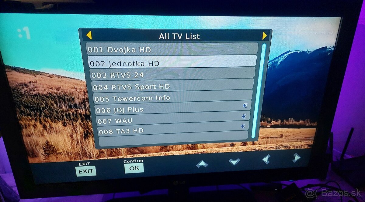 Digitálna DVB-T TV do auta - 8