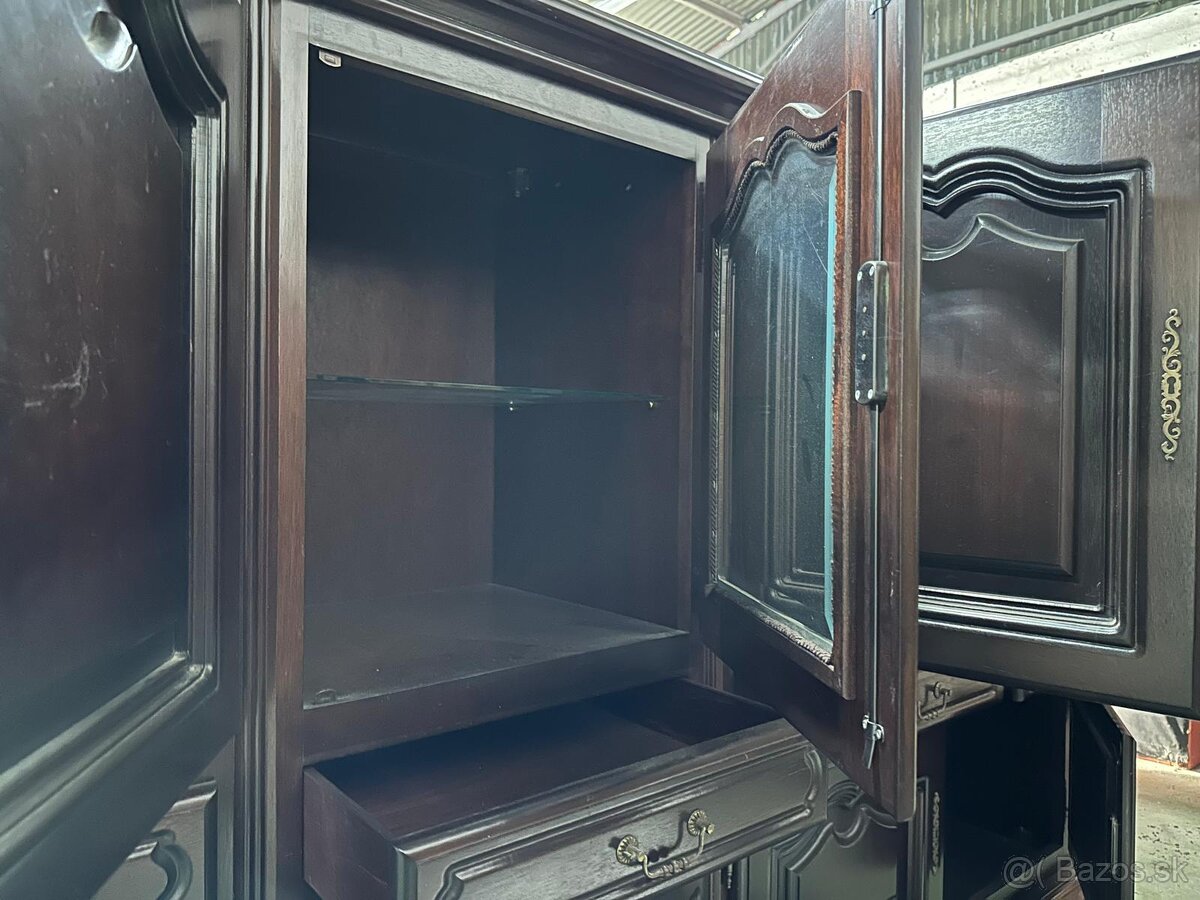 Skriňa z masívu - holandský nábytok - 8