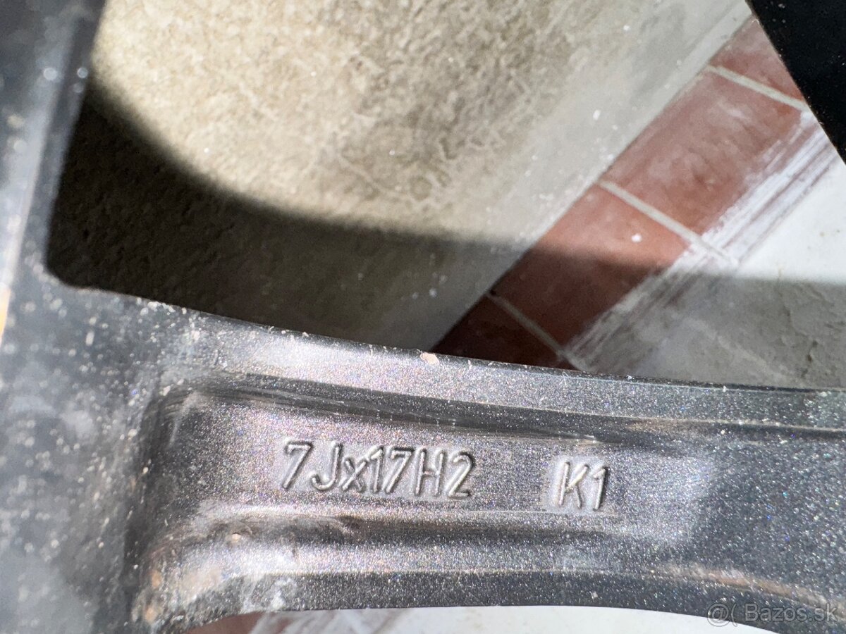 Sada elektróny zn. Borbet+zimnè pneumatiky 215/60 R17 - 8