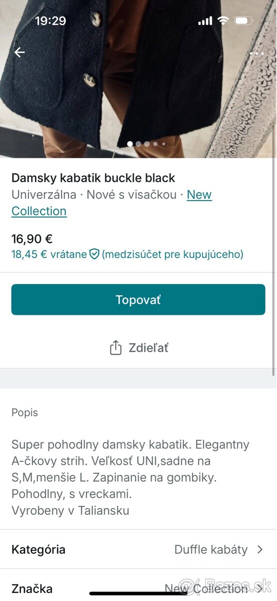 Damsky super kabatik bickle black - 8