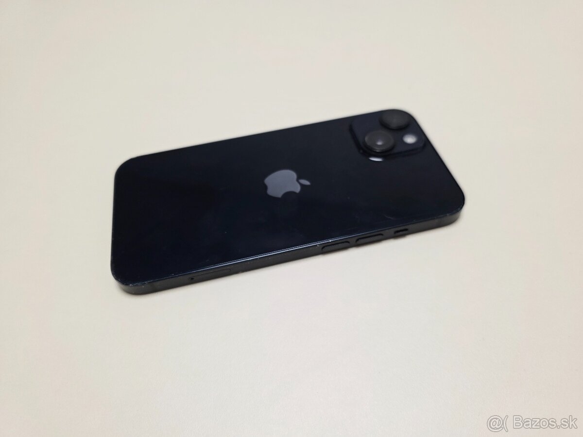 Predám Apple iPhone 14 128gb MIDNIGHT BATERKA 100% - 8