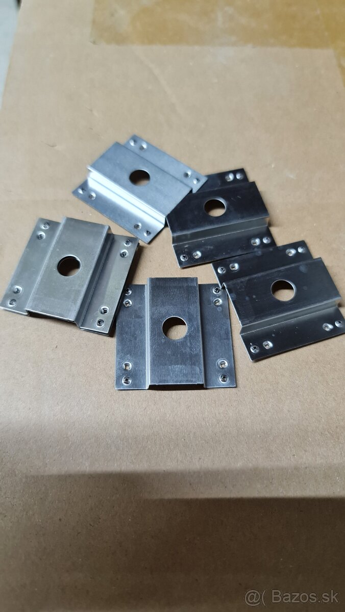 hliníkový profil 40x40 mm montážny L profil 40x40mm pre foto - 8