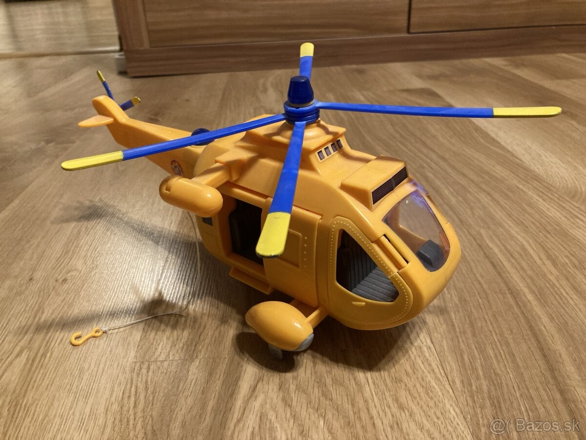 Hasič Sam auta, helikoptéra, drak - 8