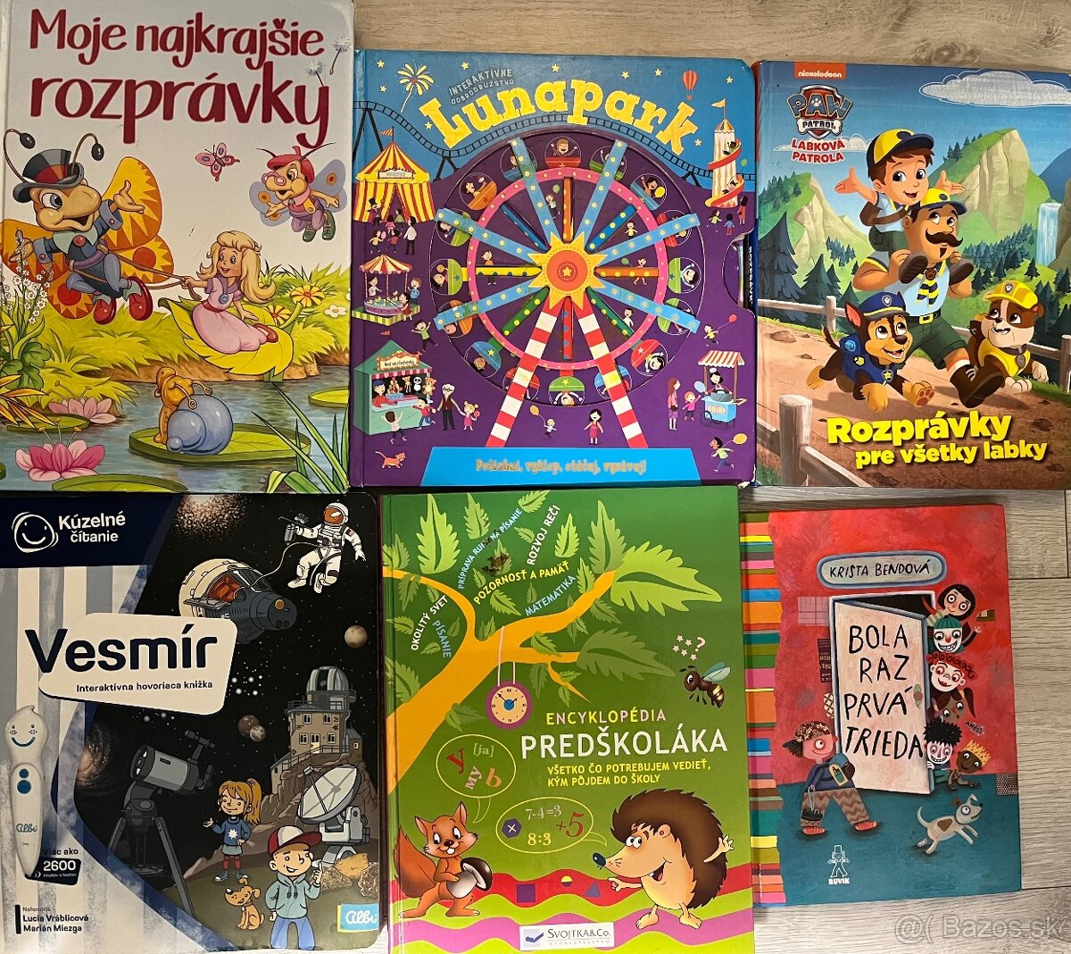 DETSKÉ RÔZNE KNIHY A LEPORELÁ - 8