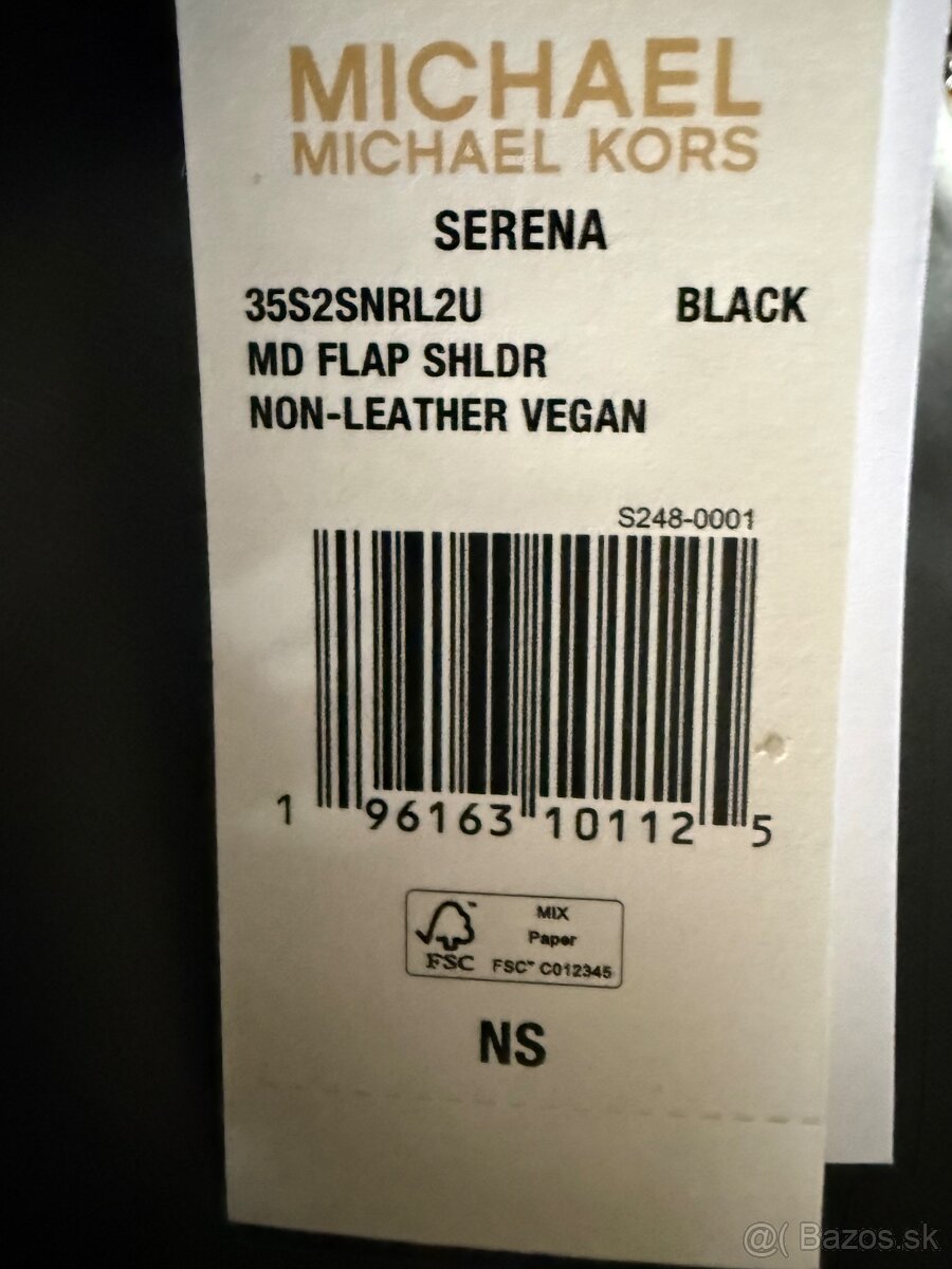 Michael Kors nova čierna crossbody kabelka,original - 8