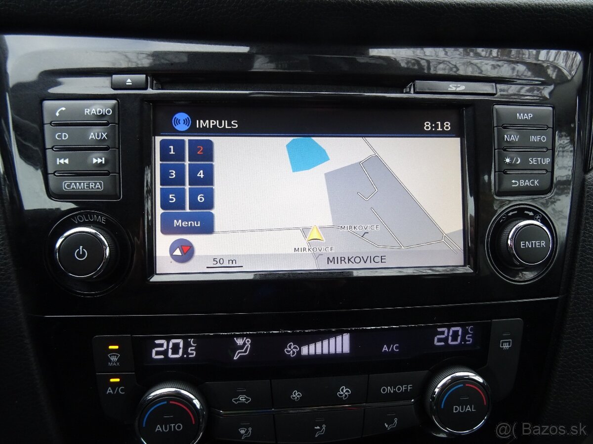 Nissan Qashqai 1,5 dCi 81kW spořeba 5,1L/100km pěkná výbava - 8