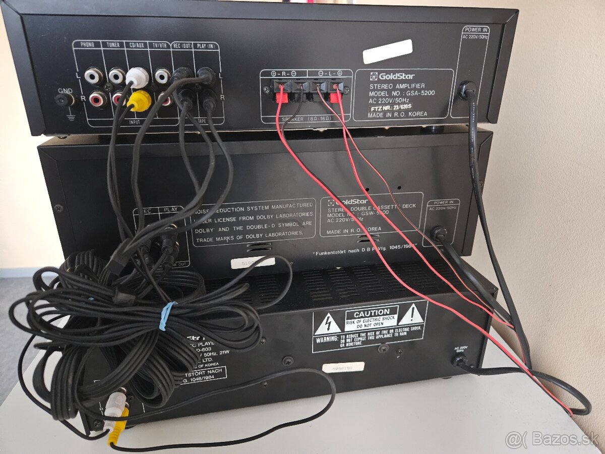 Predám HiFi vežu Goldstar - 8