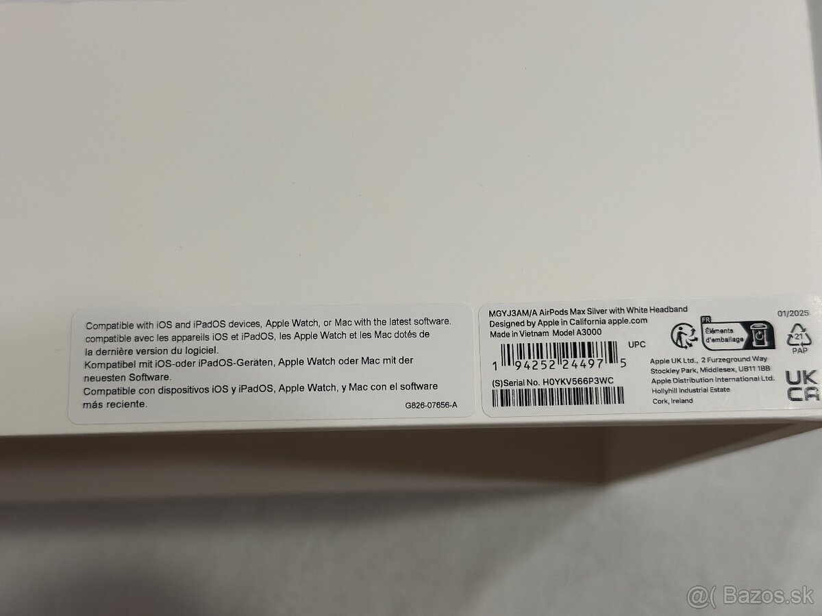 AirPods Max Silver with White Headband - 8