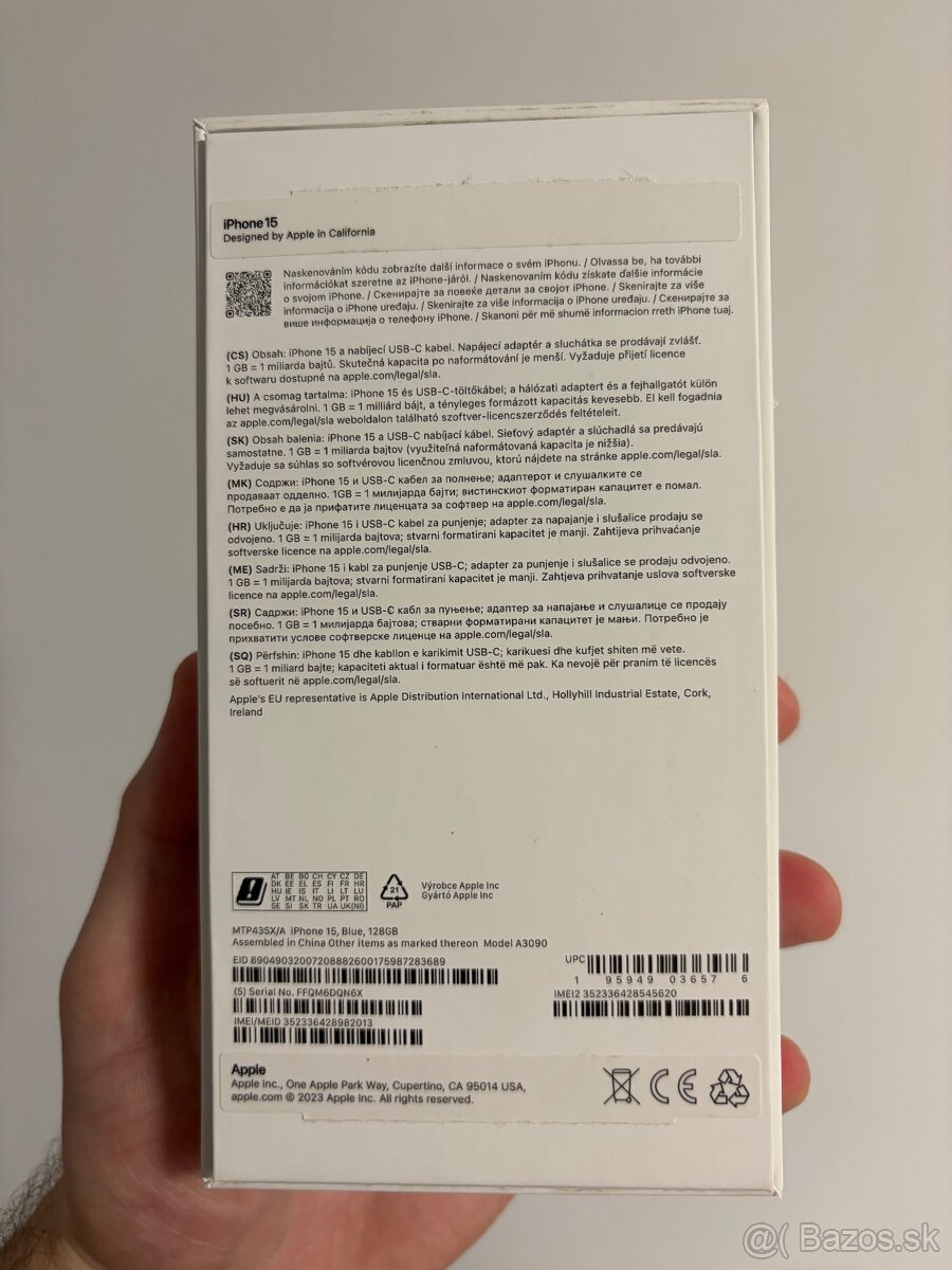 Apple IPhone 15 128GB - 8