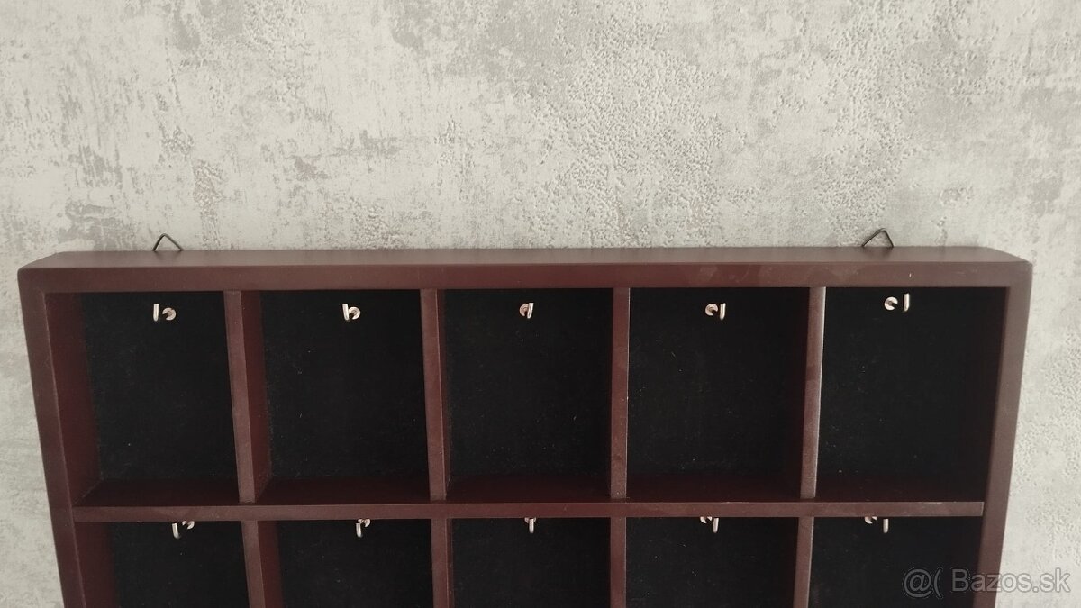 Skřinka - box - organizer na KAPESNÍ hodinky - 8