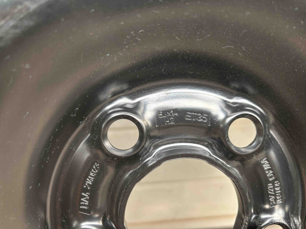 Rezerva  MP15  165/70R14 na  Škodu Fabia - 8