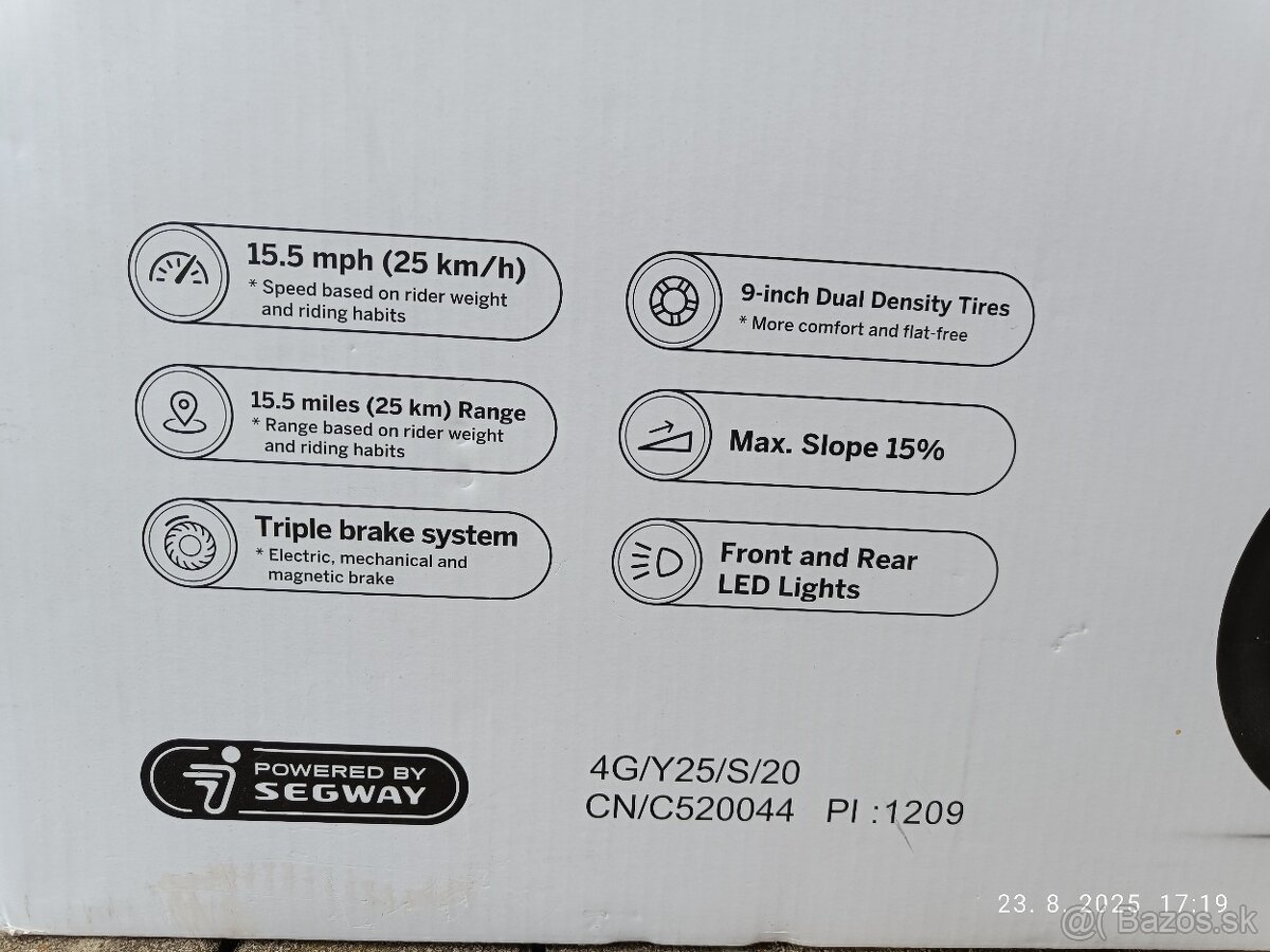 ninebot KickScooter E25E SEGWAY - 8