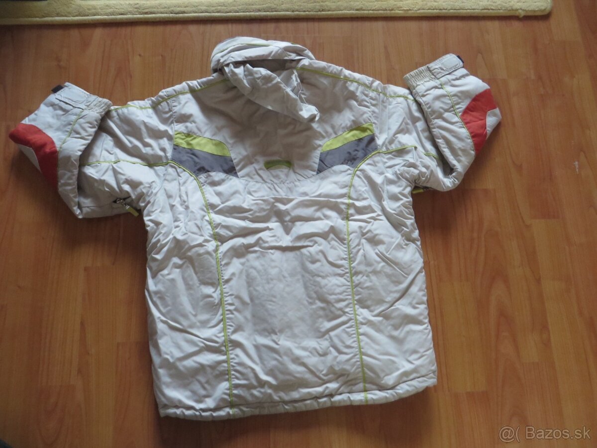 Komplet - bunda + otepľovačky - veľ. 146, BRUGI - 8