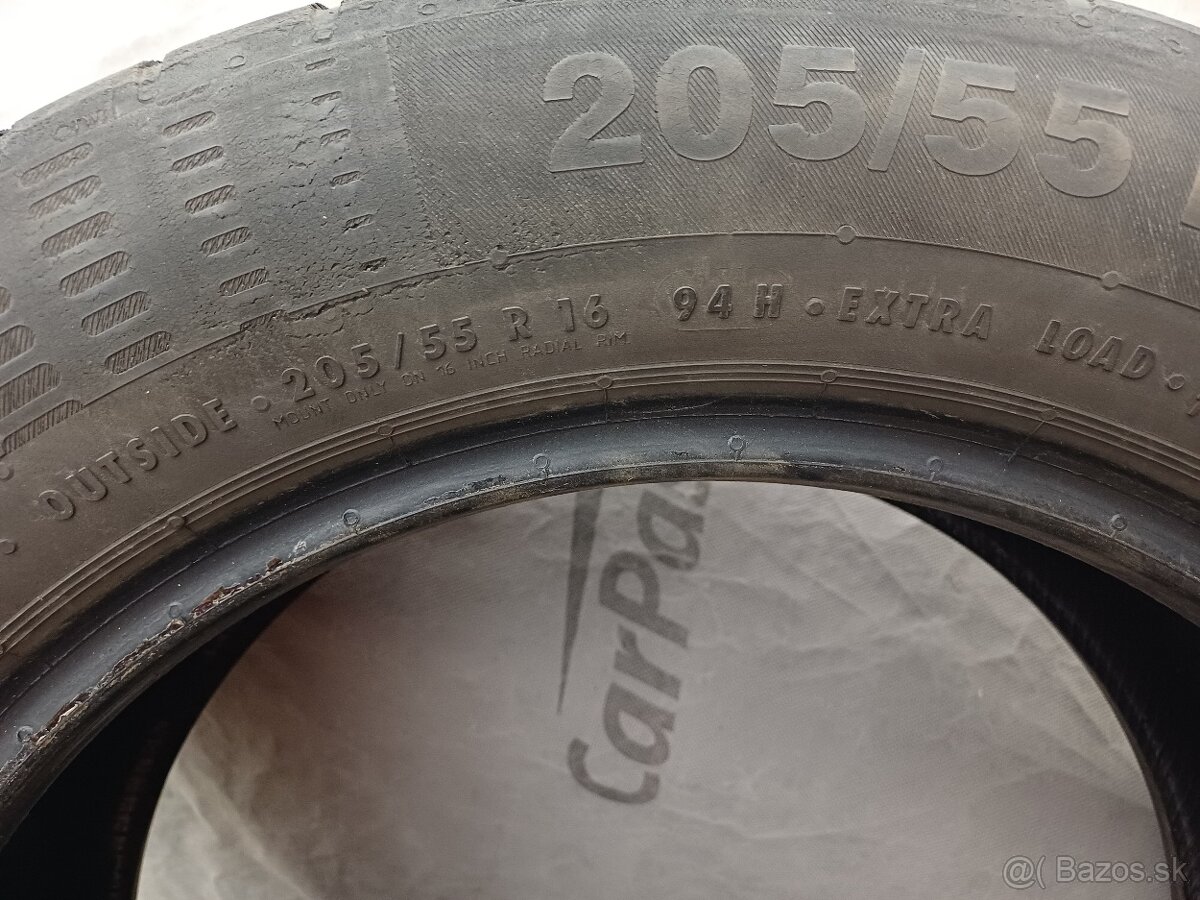 205/55r16 letné pneumatiky Continental - 8