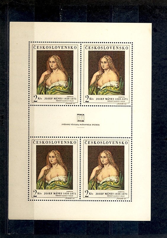 Poštové známky Československo 4 - 8