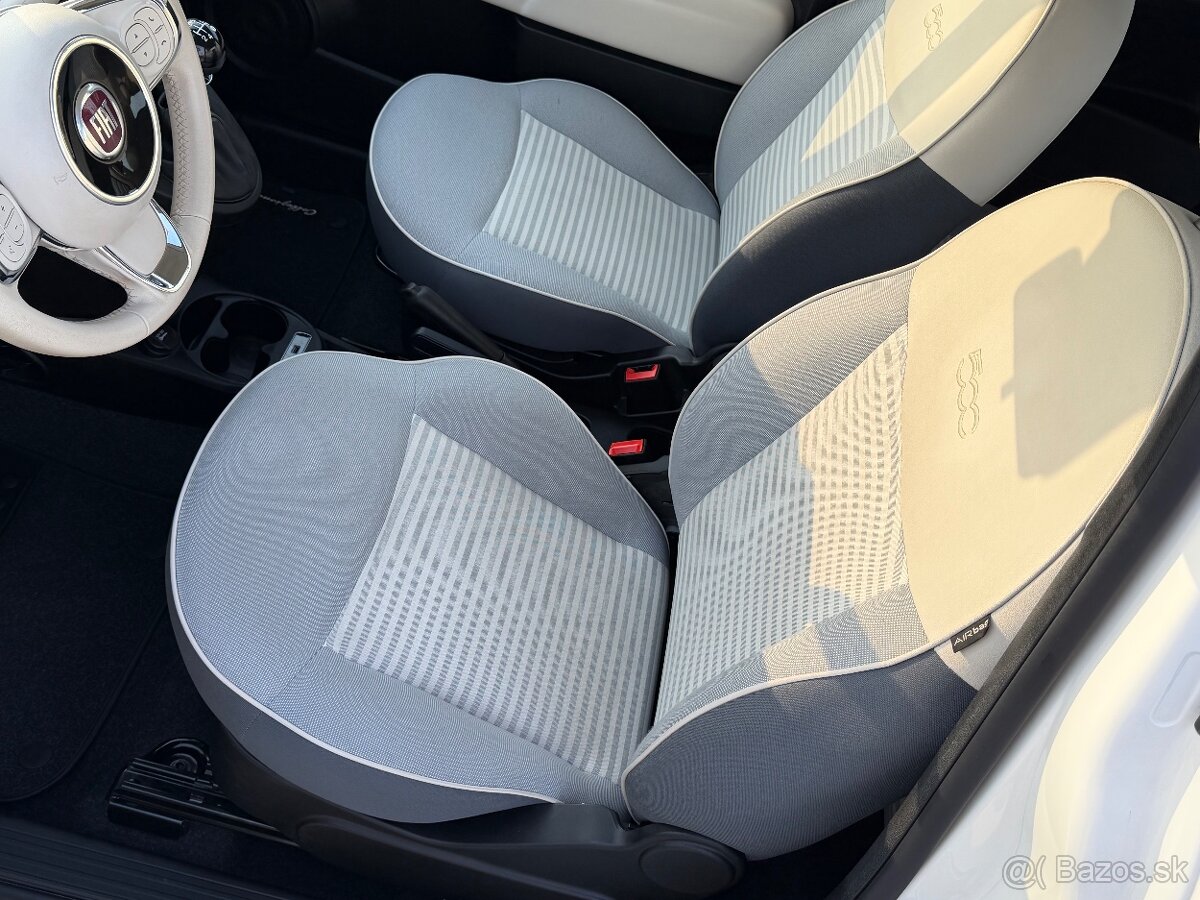 Fiat 500c Cabrio Collegione 1,2 - 8