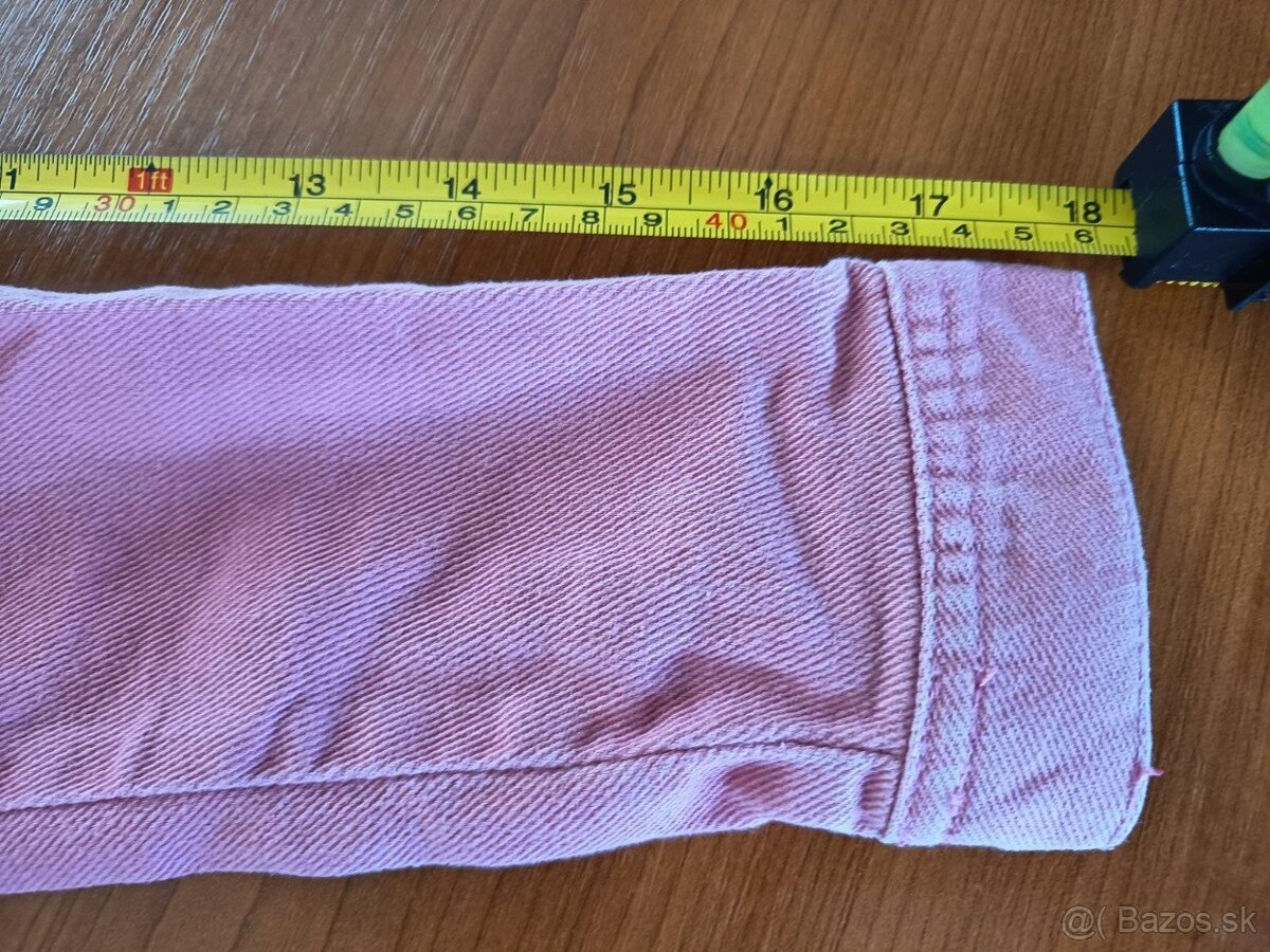 Dievčenská Džinsová bunda 128/134 - 8
