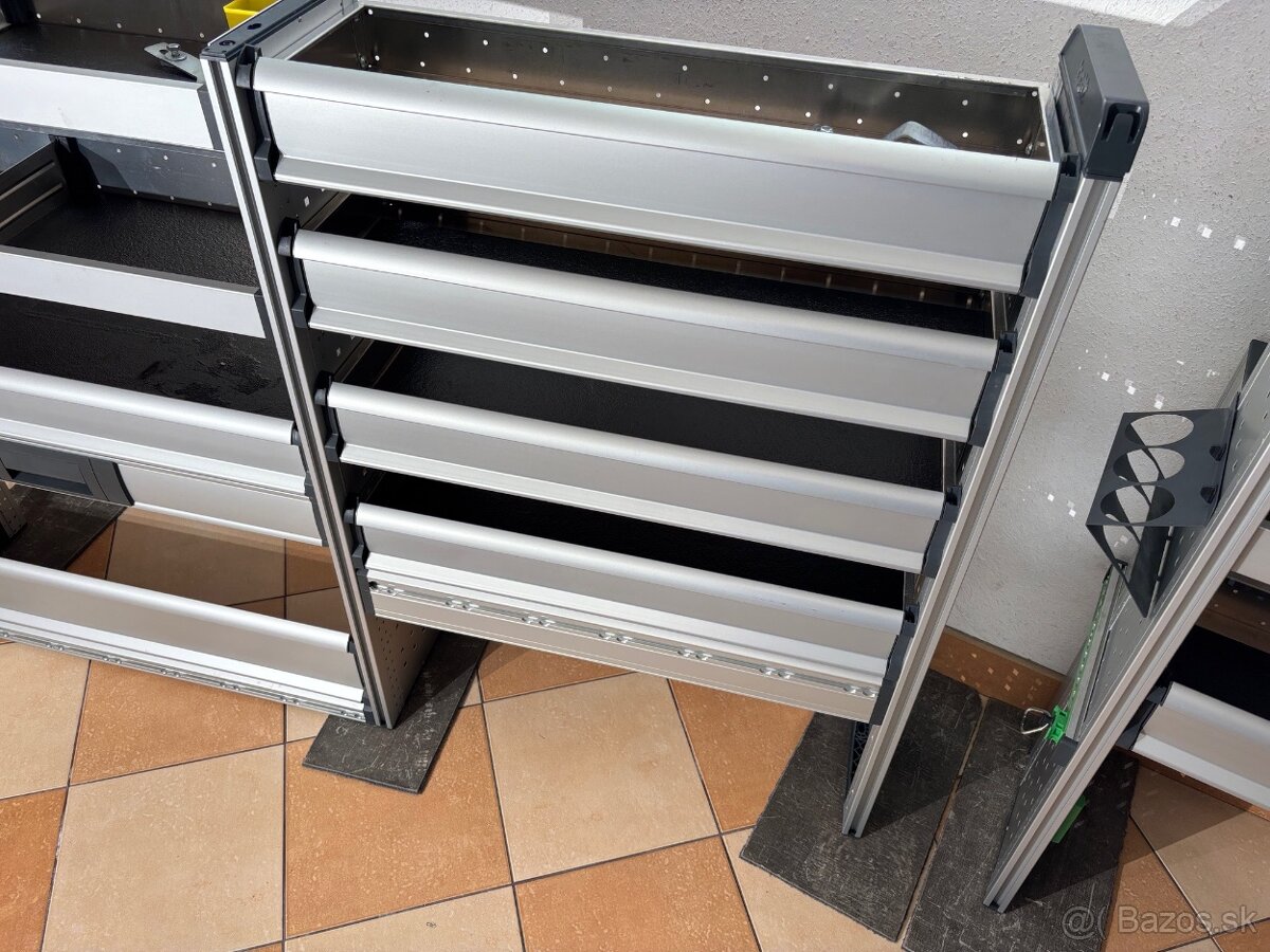 BOTT Regále do úžitkových vozidiel Caddy Connect Vivaro - 8