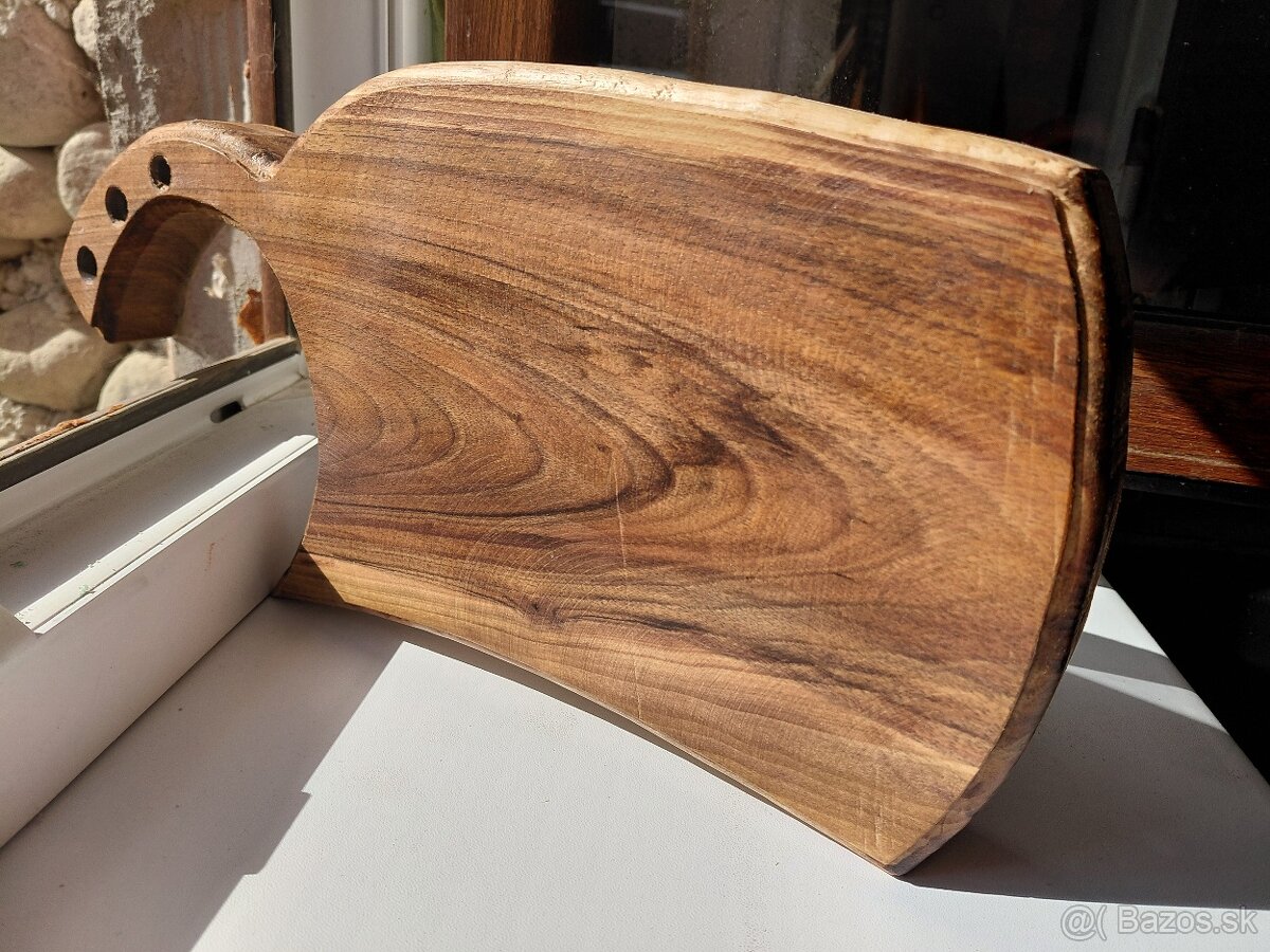 Dosky doska na krajanie orech čerešňa - 8