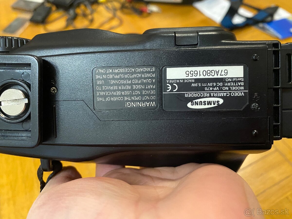 Kamera Samsung VP- K70 s príslušenstvom - 8