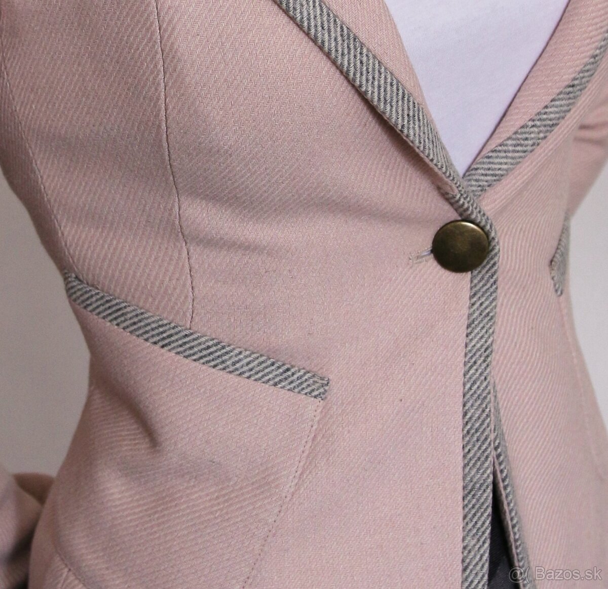 Luxusné teplejšie sako HM veľ. 34 - 8