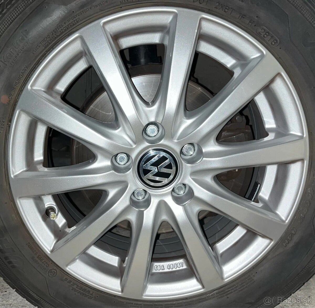 Stredové krytky - pukličky kolies VOLKSWAGEN - 8