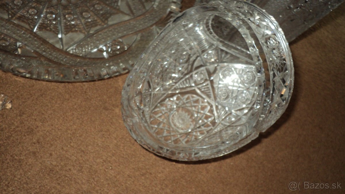 Brúsené sklo. RETRO. - 8