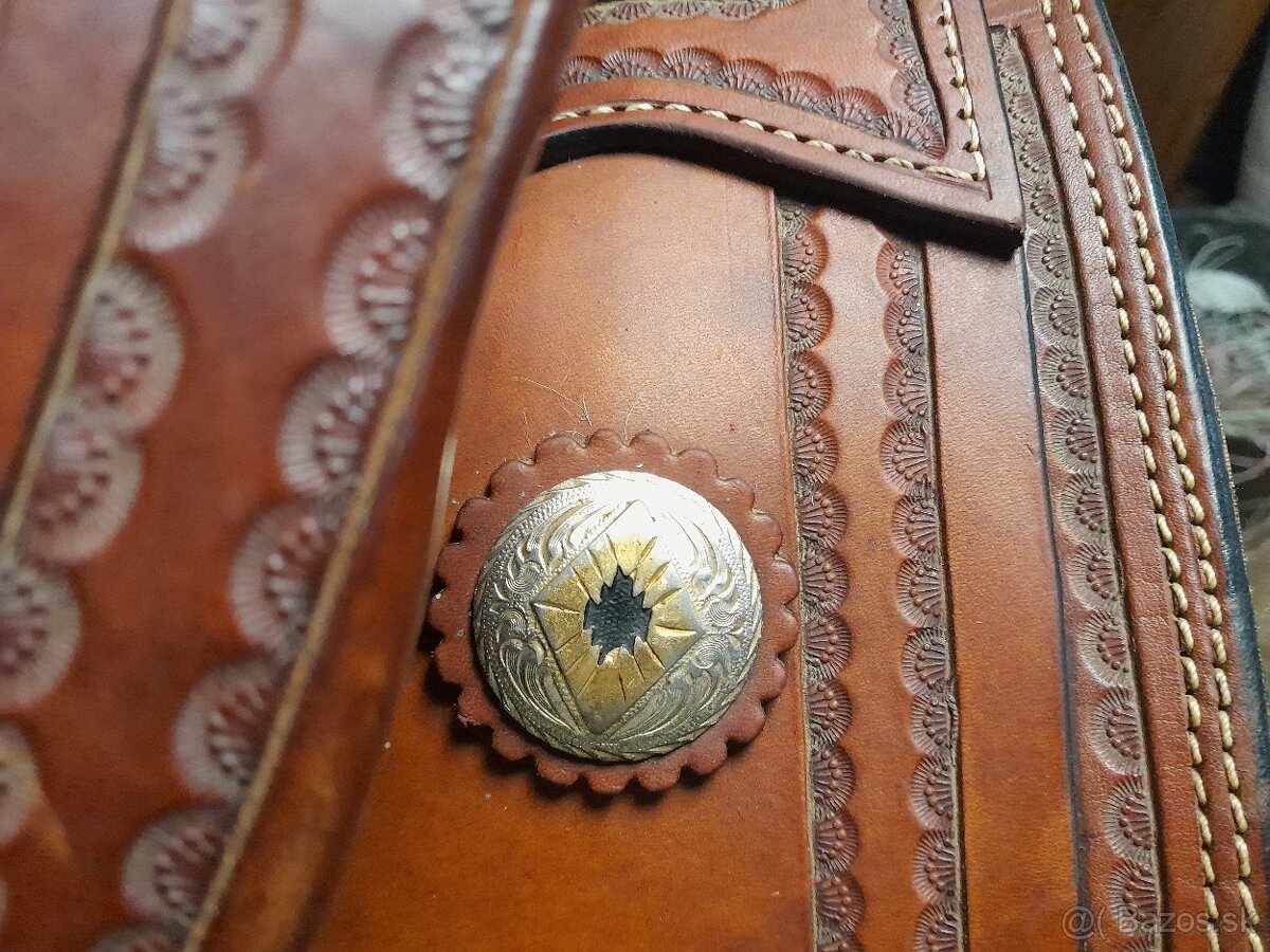 Westernove sedlo znacka western import - 8