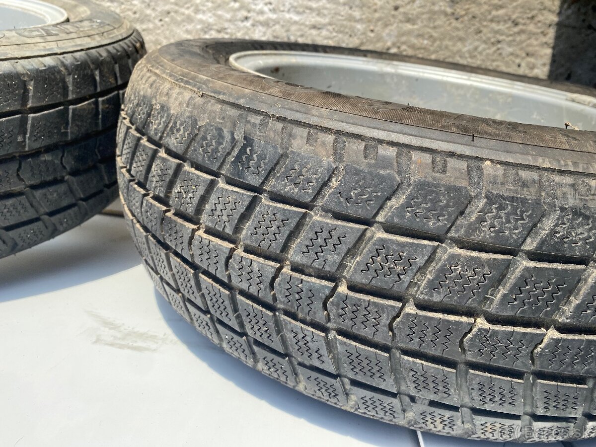 Disky VW Polo Vento Golf III 4x100 + zimné pneu 185/60R14 - 8