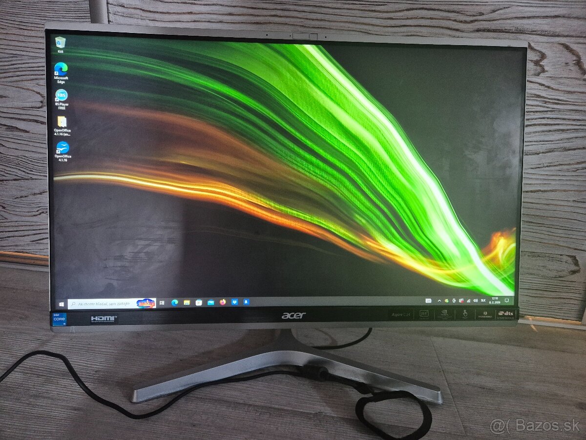 PC all in-one touch screen Acer Aspire C24 - 8