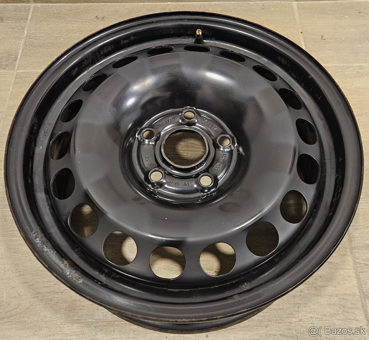 Originálne plechové disky VW - 5x112 r16 - 8